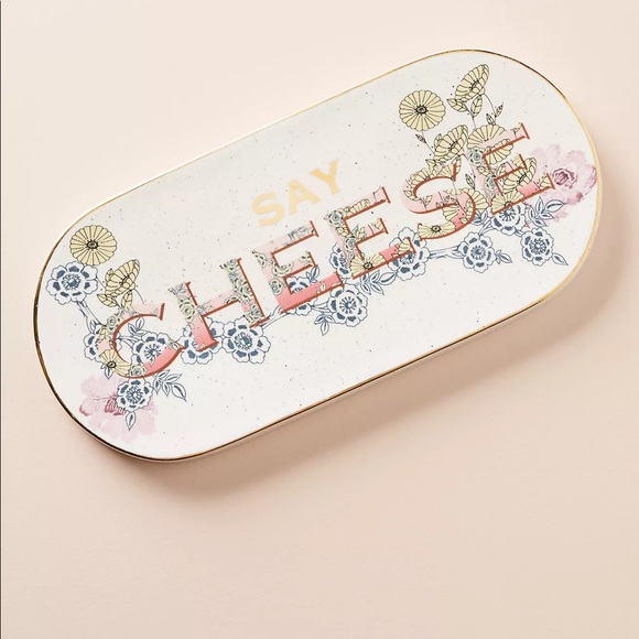 Anthropologie NIB Say Cheese Board - Picture 2 of 3